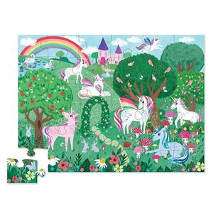 Crocodile Creek - Floor Puzzle Unicorn Garden 36pcs